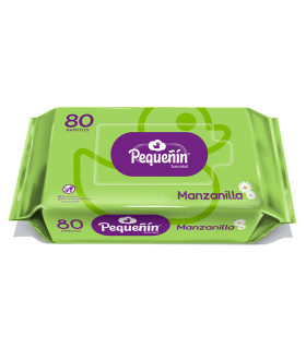 TOALLITA HUMEDAS PEQUENIN MZNLLA PQ80 UNIDAD