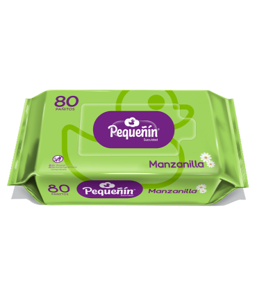 TOALLITA HUMEDAS PEQUENIN MZNLLA PQ80 UNIDAD