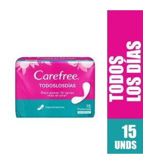 PROTECTOR CAREFREE TODOS LOS DIAS BRISA 15 UND