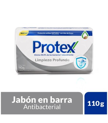JABON PROTEX LIMPIEZA PROFUNDA BR110 GRAMOSxU