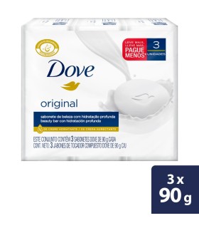 OFERTA JABON DOVE BLANCO 3BARRA X90G P.ES