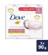 OFERTA  JABON DOVE LECHE COCO 3BARRA X90 GRAMOS P.ES