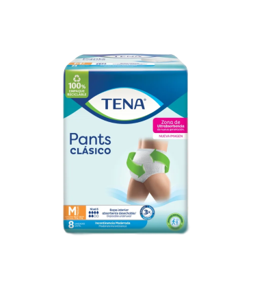 PANAL TENA PANTS CLASICO MEDIUMx8 UNIDAD
