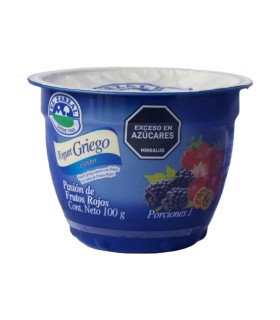 YOGURT EL ZARZAL GRIEGO F.ROJOS VS100GxU