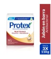 JABON PROTEX MACADAMIA 3BARRA X110 GRAMOS