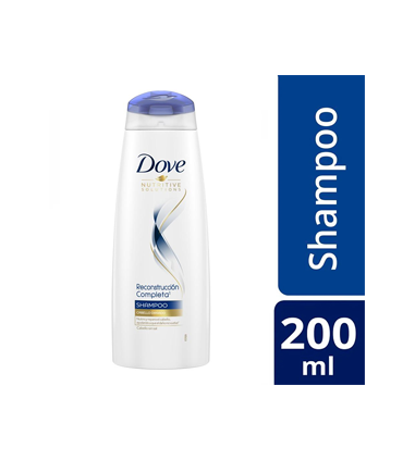 SHAMPO DOVE RECONST.COMPLETA  FRASCO 200 MILILITRO