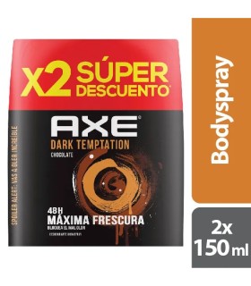 OFERTA DESODORANTE AXE DARKTEM BODY AEROSOL 150 MILILITRO