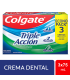 OFERTA CREMA COLGATE T.ACCIONx75 MILILITROx3U P.E