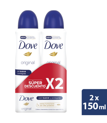OFERTA DESODORANTE DOVE ORIGIN.AEROSOL 2Ux89 GRAMOS