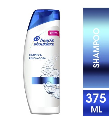 SHAMPO H&S LIMPIEZA RENOVADORA  TARRO 375 MILILITRO