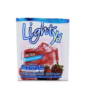 BEBIDA LIGHTYA MORA  SOBRE 10Gx 2 LITRO