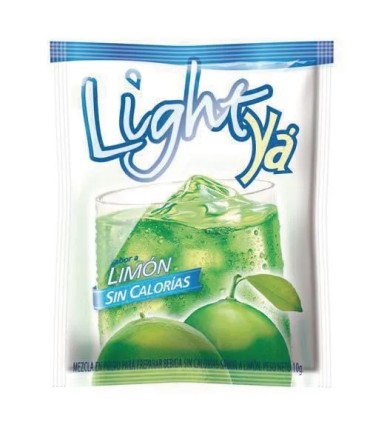 BEBIDA LIGHTYA LIMON  SOBRE 10 GRAMOSx 2 LITRO