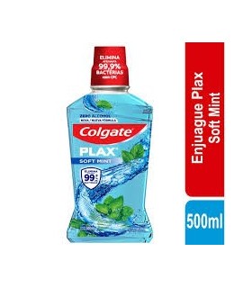 ENJUAGUE COLGATE PLAX SOFT MINT PT500 MILILITRO