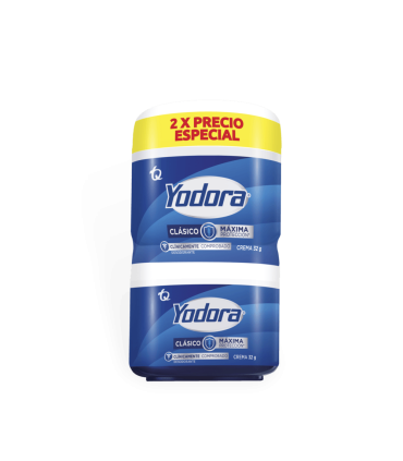 OFERTA YODORA CLASICAx2 UNIDADx32 GRAMOS P.ESPECIAL