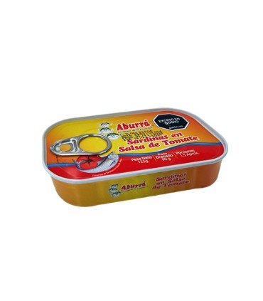 SARDINA ABURRA TOMATE 1/4CLUB LATA 125G