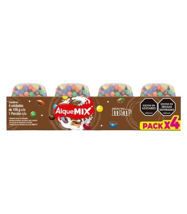 YOGURT ALQUERIA M&M VS100 GRAMOSx4UND
