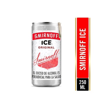 VODKA SMIRNOFF ICE LATA 250 MILILITRO