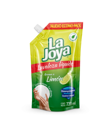 LAVAPLATOS LA JOYA LIQUIDO DOYPACK X 720ML