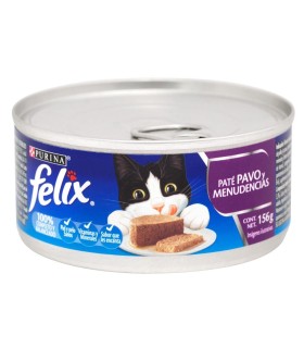 FELIX PURINA PAVO MENUD LATA 156 GRAMOS