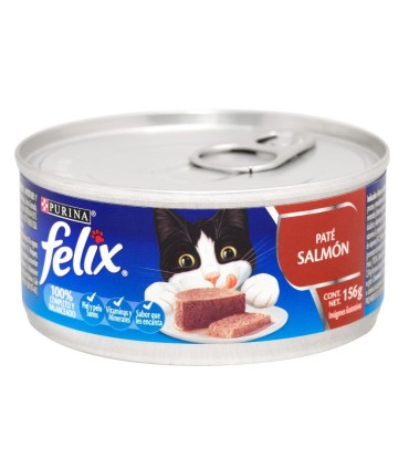 FELIX PURINA SALMON LATA 156 GRAMOS
