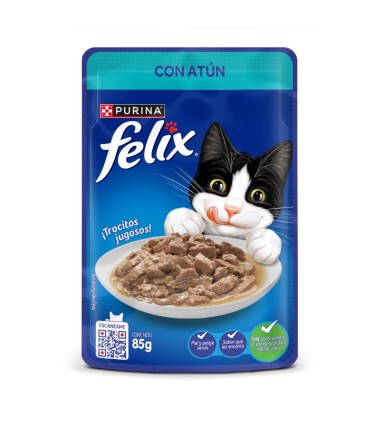 FELIX PURINA SENS.ATUN SALSA DOYPACK 85 GRAMOS