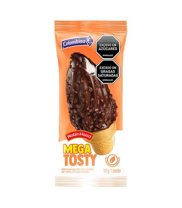 CONO COLOMBINA MEGATOSTY VAINILLAx115 GRAMOS