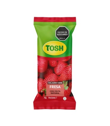 PALETA TOSH FRESAx75 GRAMOSxUND