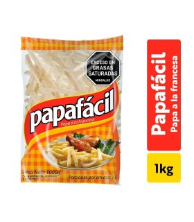 PAPAS A LA FRANCESA PAPA FACIL  BOLSA 1000 GRAMOS