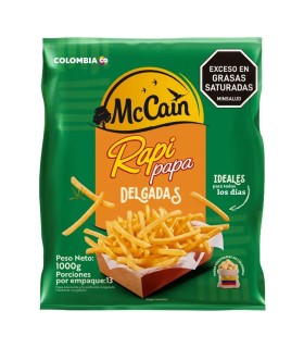 RAPIPAPA DELGADA  BOLSA 1000GxUND