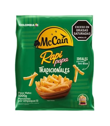 RAPIPAPA TRADICIONAL  BOLSA 1000 GRAMOSxUN