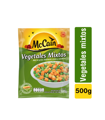 VEGETALES MIXTOS McCAIN  BOLSA 500GxUND