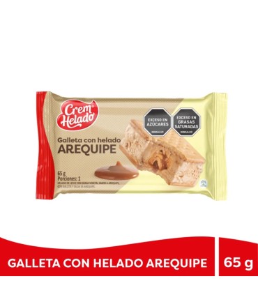 GALLETA PLATIL CREM HELADO AREQUIPEx65GR