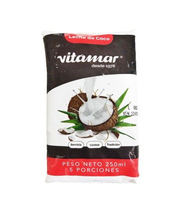 LECHE DE COCO VITAMAR  BOLSA X250 GRAMOS