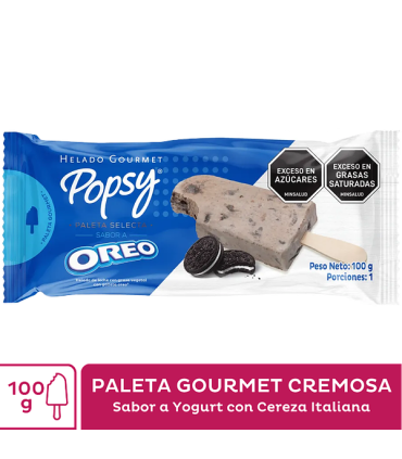 PALETA POPSY SELECTA OREOx110 GRAMOSxUND