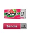 CHICLE TRIDENT SANDIA WATERMx30.6 GRAMOS