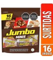 CHOCOLATINA JUMBO MINIS STDA PQ16 UNIDAD