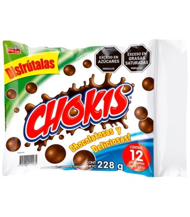CHOKIS PQT228 GRAMOSx12 UNIDAD