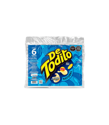 DETODITO NATURAL PQTON SEXTAx270 GRAMOS