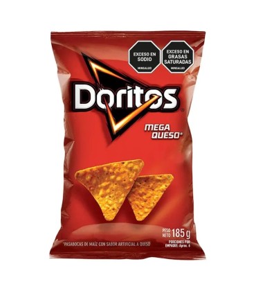 DORITOS MEGAQUESO FLIA185G