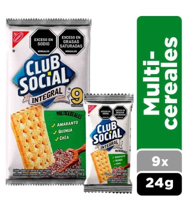 GALLETA CLUBSOCIAL INT.MULTICEREALx216 GRAMOS