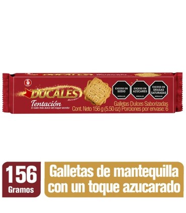 GALLETA DUCALES TENTACION TC156 GRAMOS
