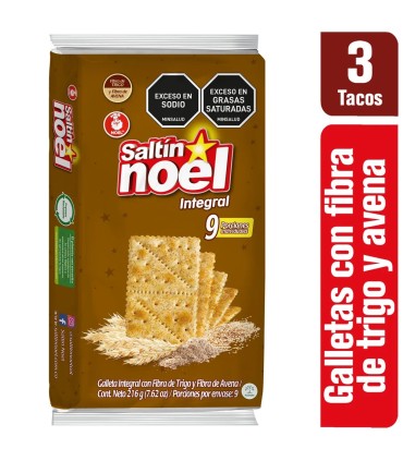 GALLETA SALTIN INTEG.NOELx9 UNIDAD