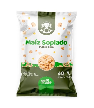 MAIZ SOPLADO SUSANITA x20 GRAMOSxUND
