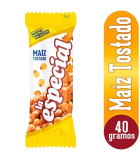 PASABOCAS MAIZ TOST.LA ESPECIAL  BOLSA 40 GRAMOS