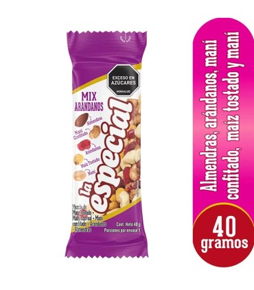 MANI LA ESPECIAL ARANDANOS SOBRE 40 GRAMOS