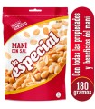 MANI LA ESPECIAL CON SAL  BOLSA 180 GRAMOS