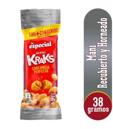 MANI LA ESPECIAL KRACKS  BOLSA 38 GRAMOS
