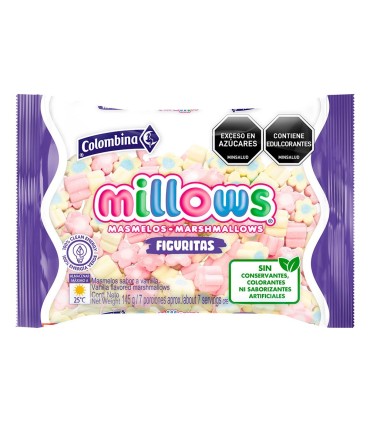 MASMELO MILLOWS MARGARITA  BOLSA 145GxUN