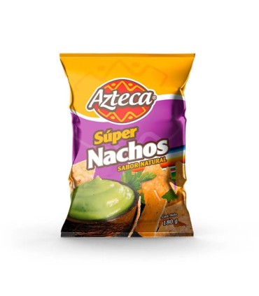 NACHOS AZTECA NATURAL  BOLSA 180 GRAMOS