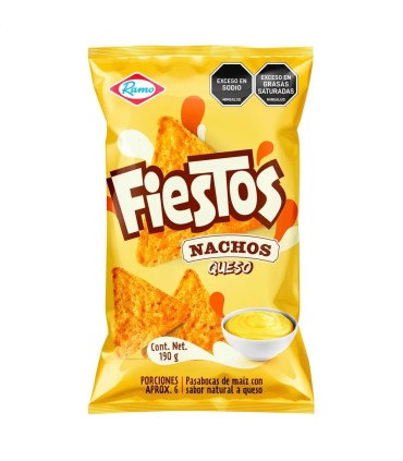 NACHOS QUESO RAMO PQx190 GRAMOS